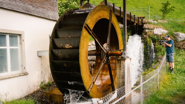 Wasserrad der Klangschmiede | © ALPHAVISION