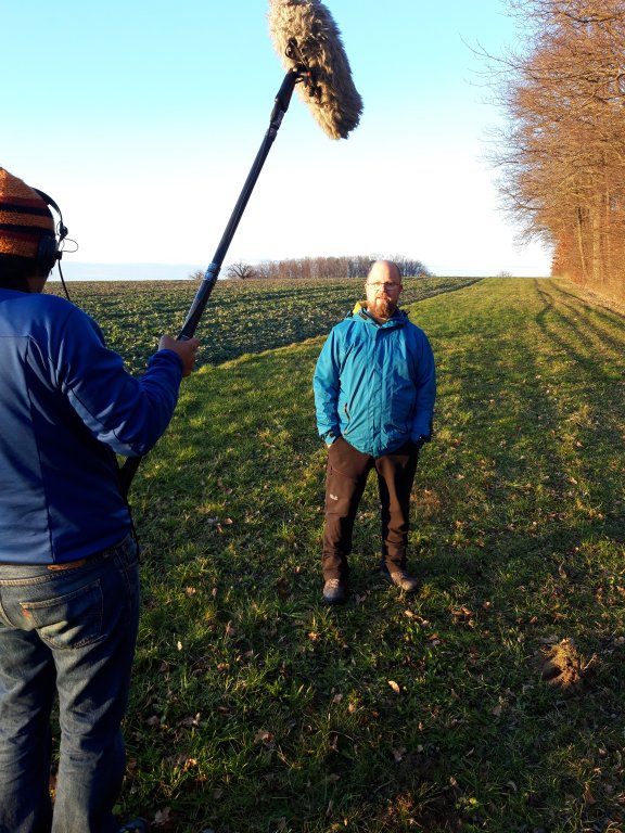 Lars Kottmann erzählt von seinen Erfahrungen auf dem Jakobsweg | © ALPHAVISION