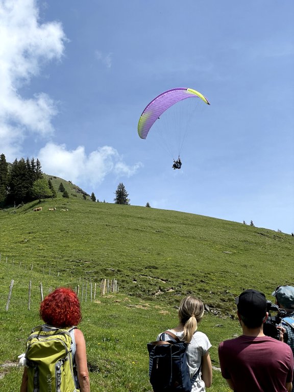 Tandemflüge sind auf der Allmenalp besonders beliebt | © 2021 ALPHAVISION