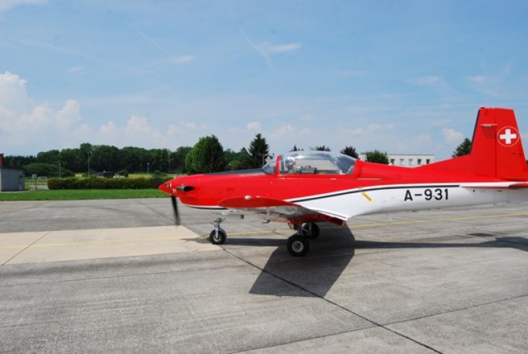 Das PC-7 TEAM fliegt an Grossveranstaltungen und Airshows.