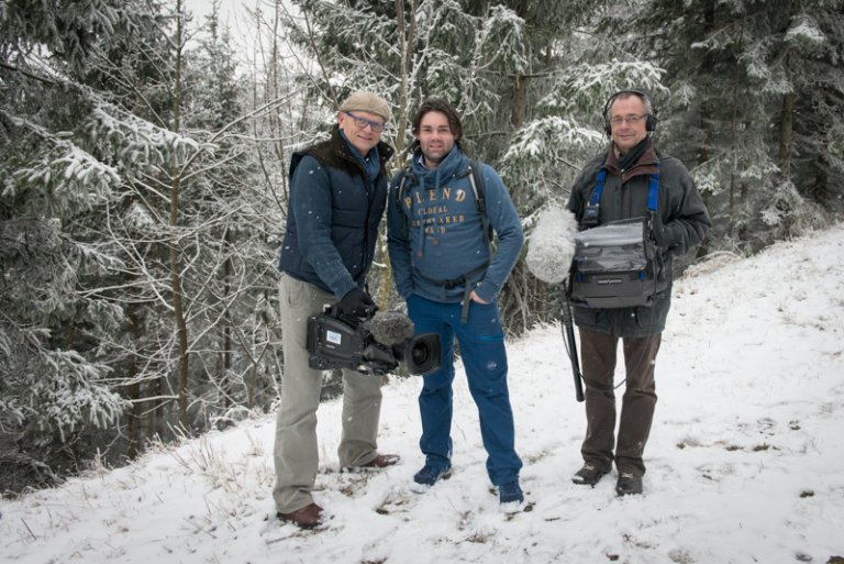 Die Crew und Alexander. Ohne Redaktor, weil der hinter der Fotokamera steht !