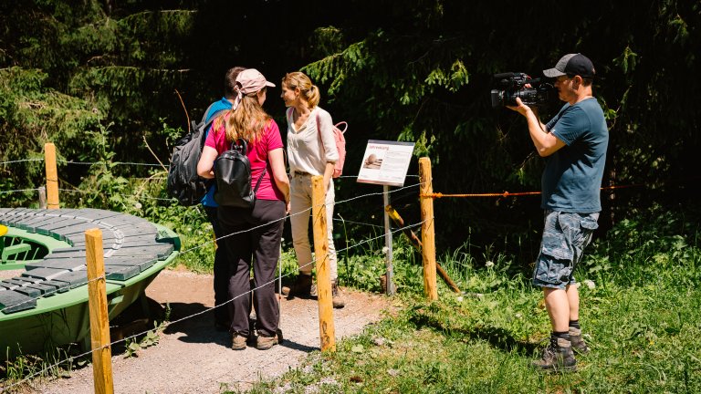 Eine weitere Station auf dem Klangweg | © ALPHAVISION