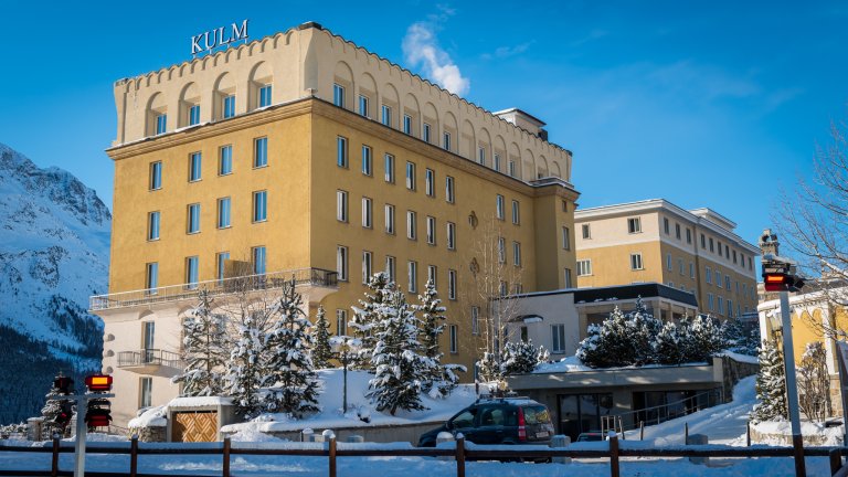 Das legendäre Kulm Hotel in St. Moritz