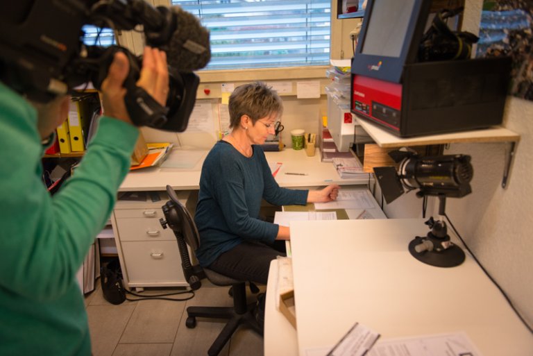 Gertrud Hartmann ist verantwortlich für die Fehraltorfer Dorfpost.