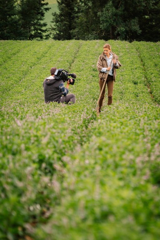 Aline Baumann im Einsatz | © ALPHAVISION