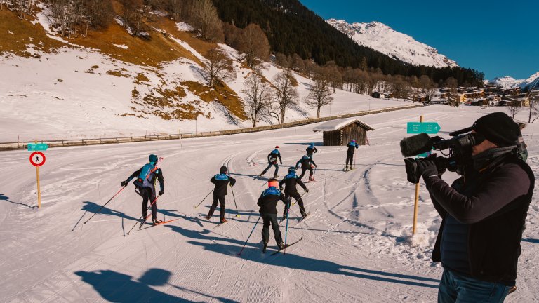 Langlauftraining mit Kindern | © 2022 ALPHAVISION