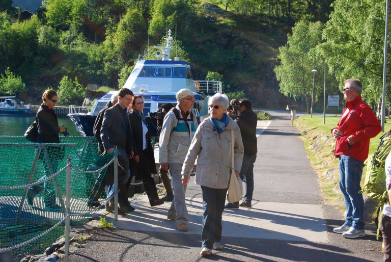 Johanna Stauffer buchte einen Ausflug mit der Flåmbahn nach Myrdal. 