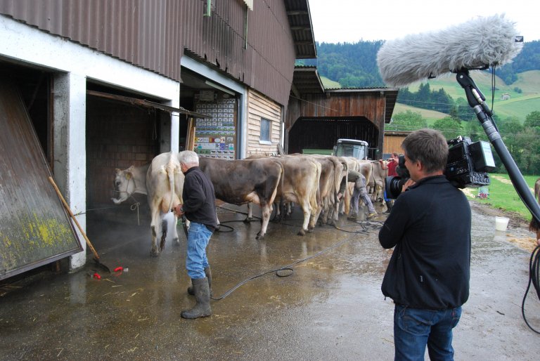 Dieser verläuft am Nachmittag durchs ganze Dorf Schüpfheim.