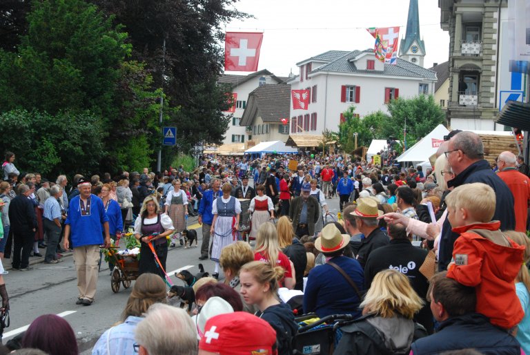 In den drei Tagen besuchten rund 55‘000 Leute das Fest.