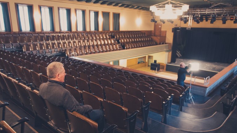 Jean-Daniel von Lerber verbindet mit dem Volkshaus unzählige Erinnerungen an Konzerte ...