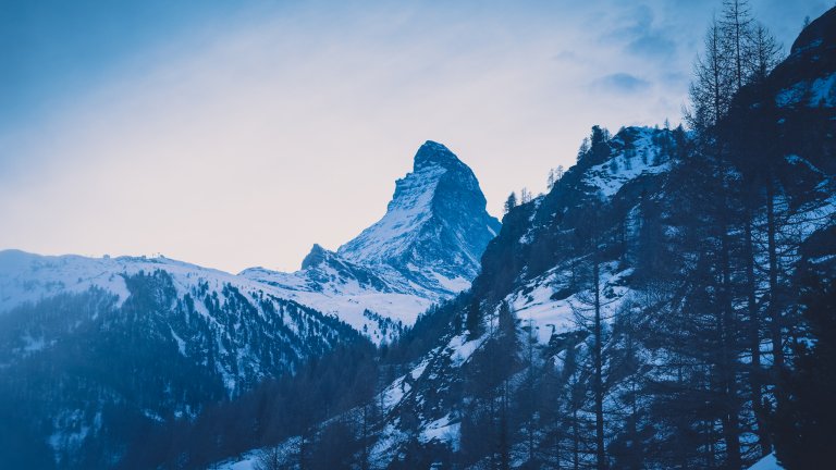 Das Wahrzeichen von Zermatt.