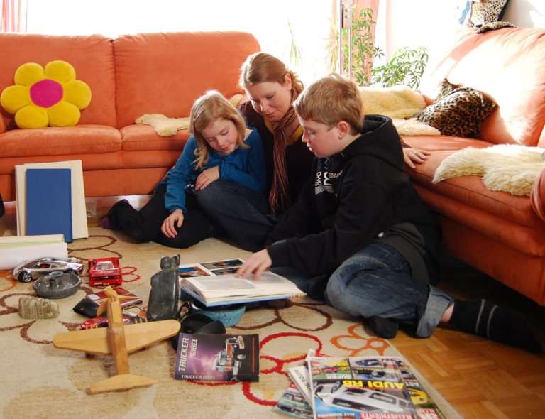 All diese Erinnerungen an Stefan haben Mirjam und die Kinder aufbewahrt.