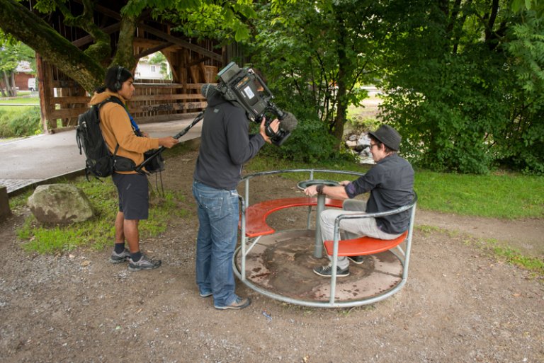 Auf diesem Spielplatz ist Pascal tagelang 