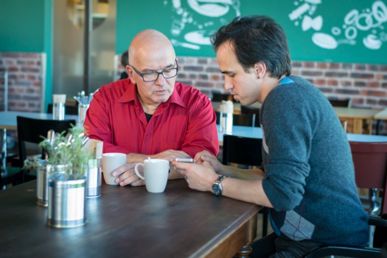 Daniel Zingg im Gespräch mit Hamid