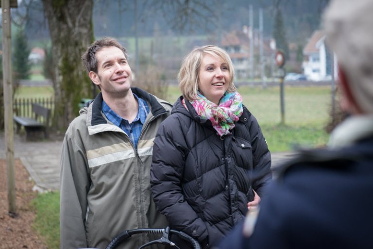 In diesem Kurs hat Regine auch Christoph Schmutz kennengelernt.