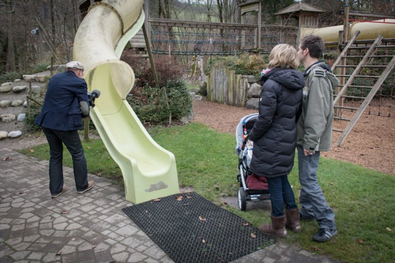 Heute haben die zwei eine richtige Patchworkfamilie...