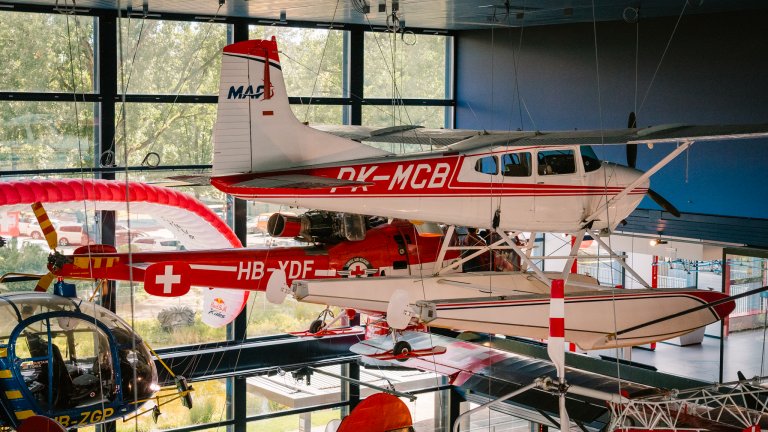 Cessna 185 der MAF im Verkehrshaus Luzern | © 2020, ALPHAVISION