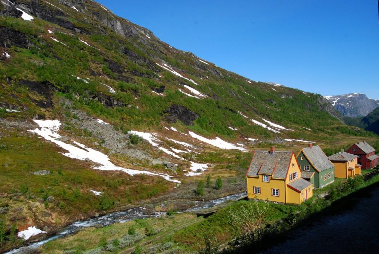 Von Myrdal aus ist es möglich mit dem Zug bis nach Oslo weiterzureisen. 