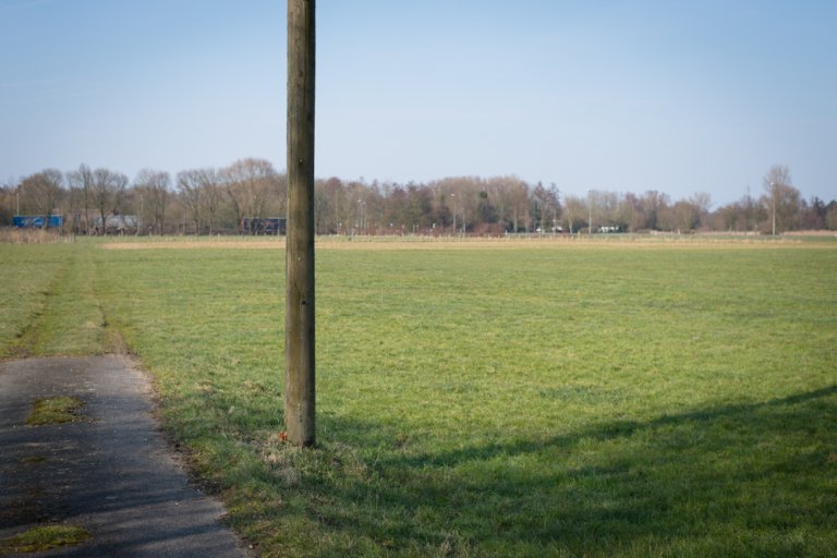 Hier wurde zwei Tage nach der Entführung Mirco's Fahrrad gefunden.