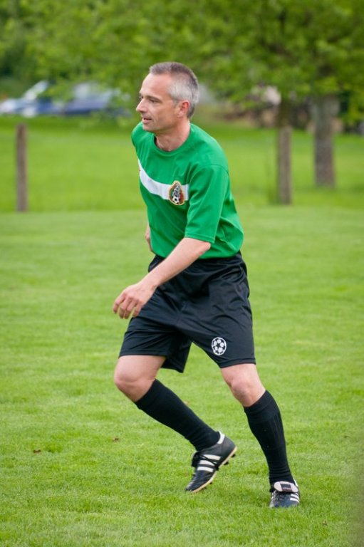 Marcel Stoob in Action. Fussball ist immer noch seine Leidenschaft.